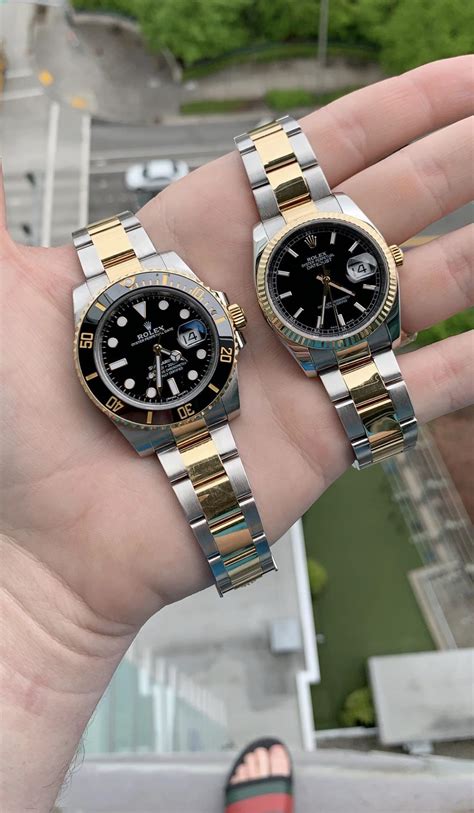 rolex datejust 2 vs submariner|datejust 39mm.